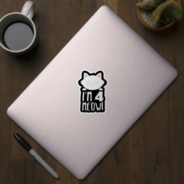 I am 4 meowl cat t-shirts by JaydenGleadow